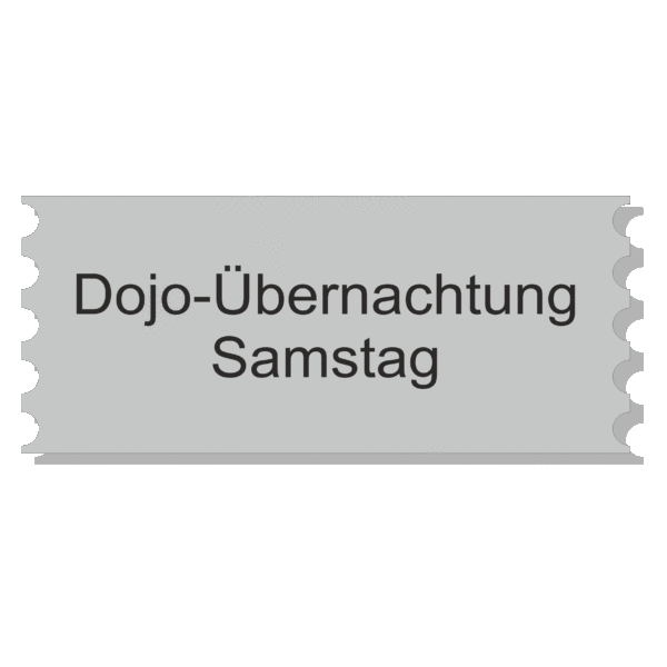 Dojo-Übernachtung-Samstag